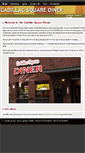 Mobile Screenshot of cadillacsquarediner.com